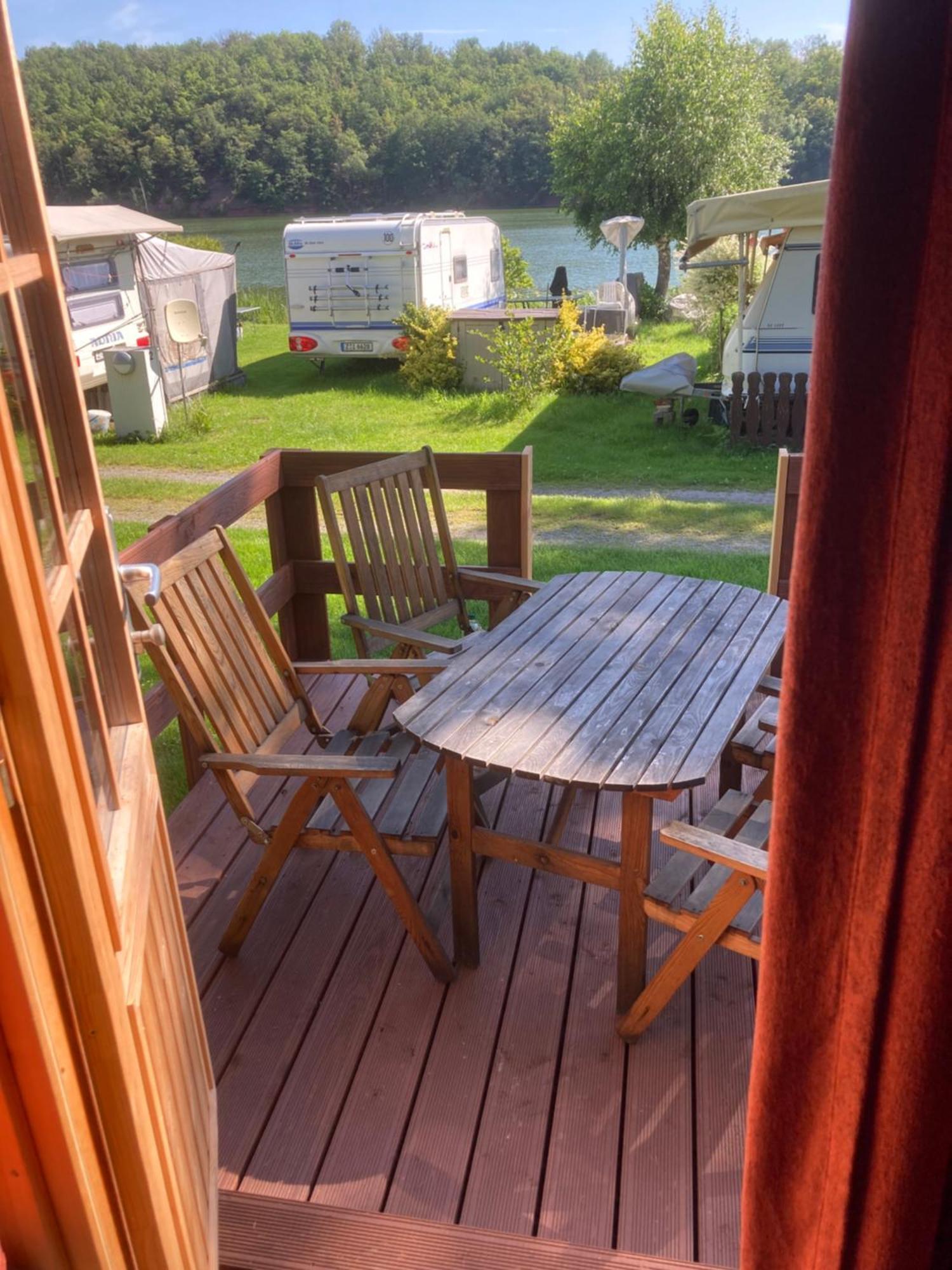 Campingfass Mit Panoramaterrasse Langenbernsdorf Ngoại thất bức ảnh